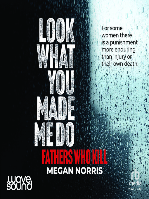 Title details for Look What You Made Me Do by Megan Norris - Wait list